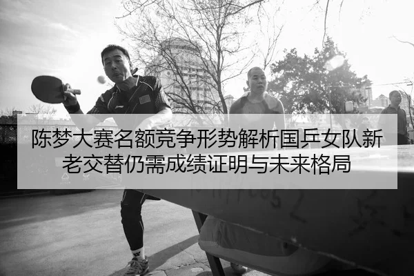 陈梦大赛名额竞争形势解析国乒女队新老交替仍需成绩证明与未来格局